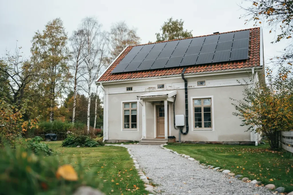 solceller hemma s s nker du elkostnaden och kar v rdet p din villa